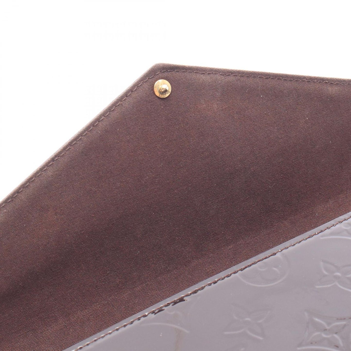 Louis Vuitton Shoulder Bag Pochette Felicie Monogram Vernis Amarante Alamant — view 8