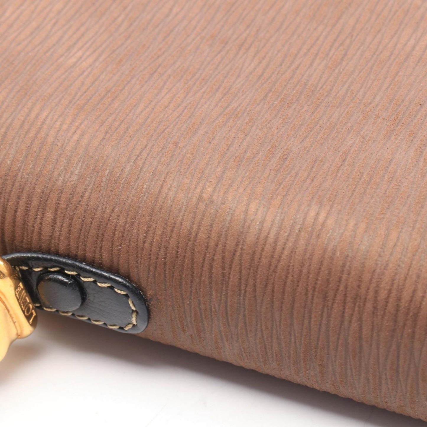 Loewe Handbag Velasquez Twist Brown Black Leather — view 8