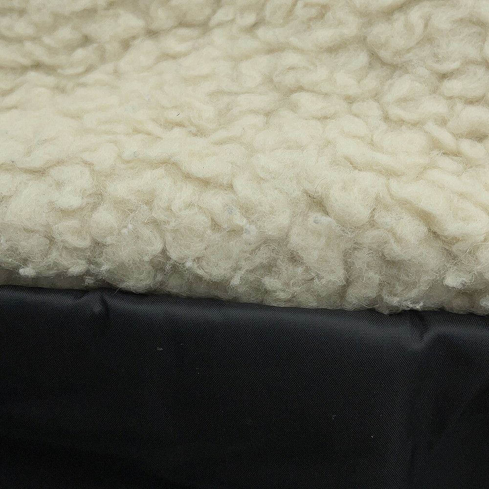 Chanel Tote Coco Neige Quilted CC Logo Fleece Drawstring Shearling Nylon 2-Way — view 8