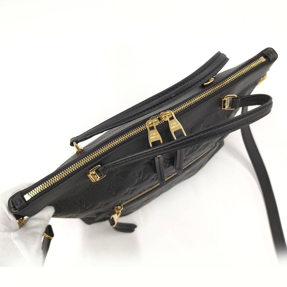 Louis Vuitton Bastille PM Monogram Empreinte Noir — view 8