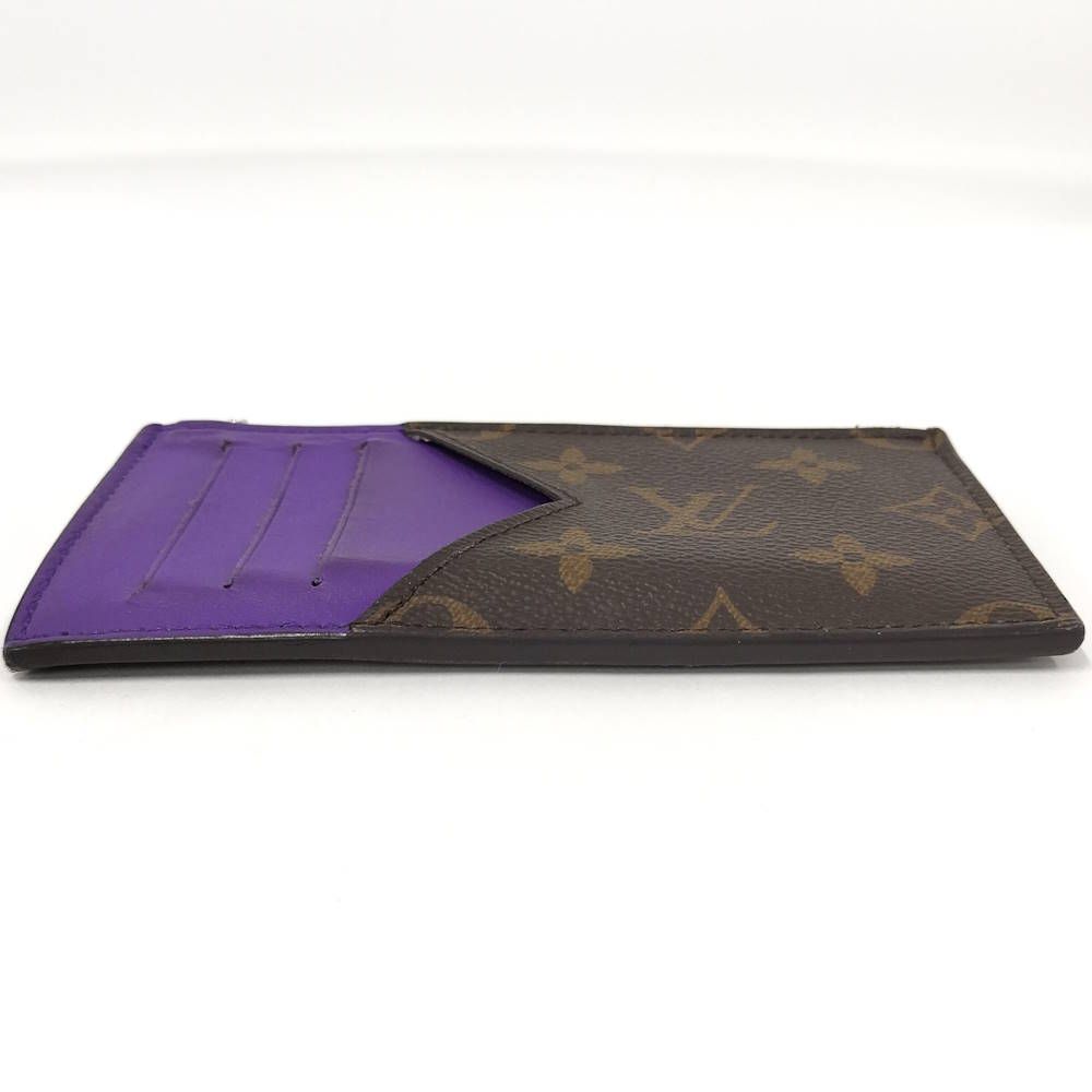 Louis Vuitton Fragment Case Coin Purse Monogram Purple — view 8