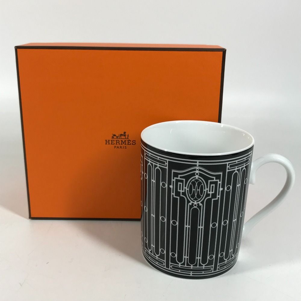 Hermes Mug H Deco Ceramic Black — view 8