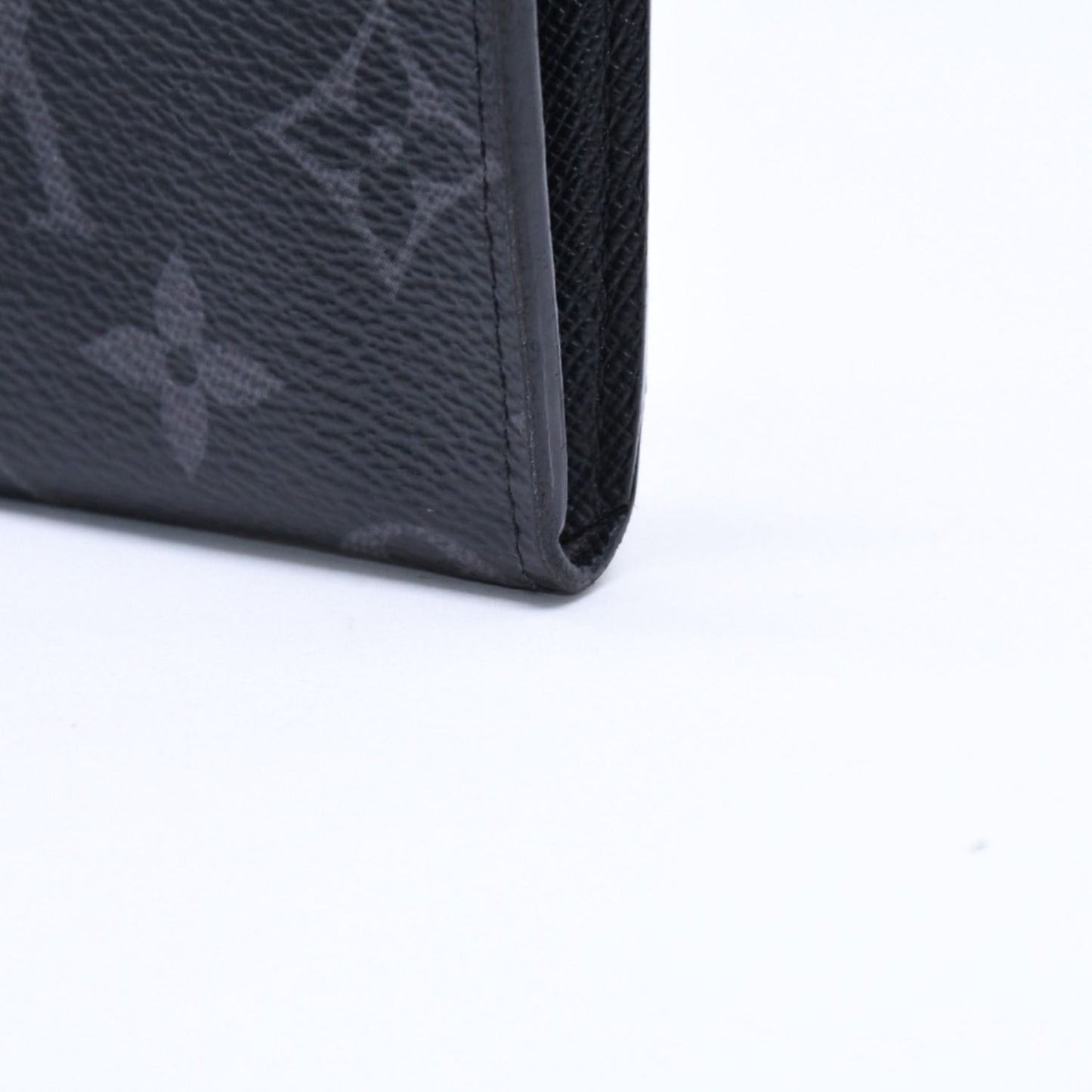 Louis Vuitton Coin Purse Porte-Monnaie Jour Black Monogram Eclipse — view 8