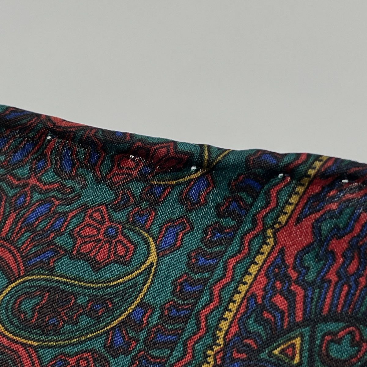 Chanel Scarf Bijou Silk Red Multicolor — view 4