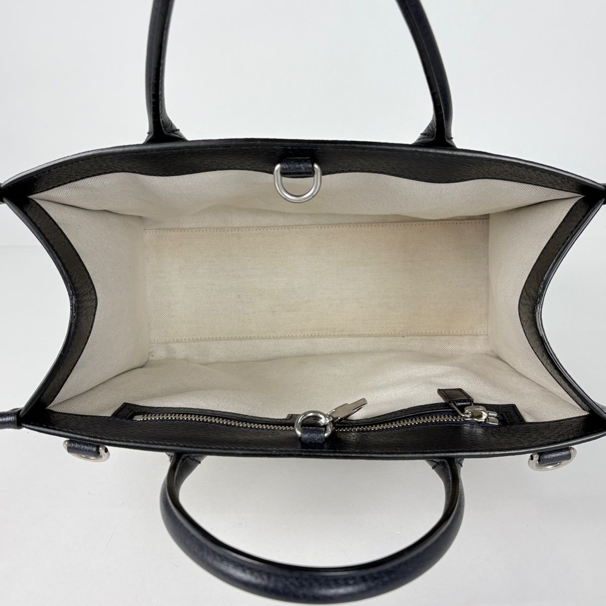 Gucci Handbag GG Small 2-Way Supreme Navy — view 8