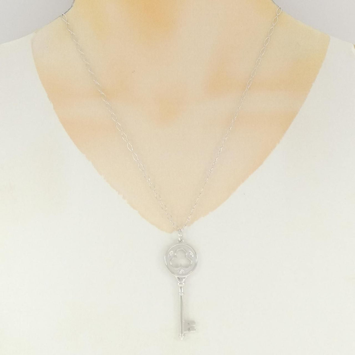 Tiffany & Co Quarter File Key Necklace — view 6