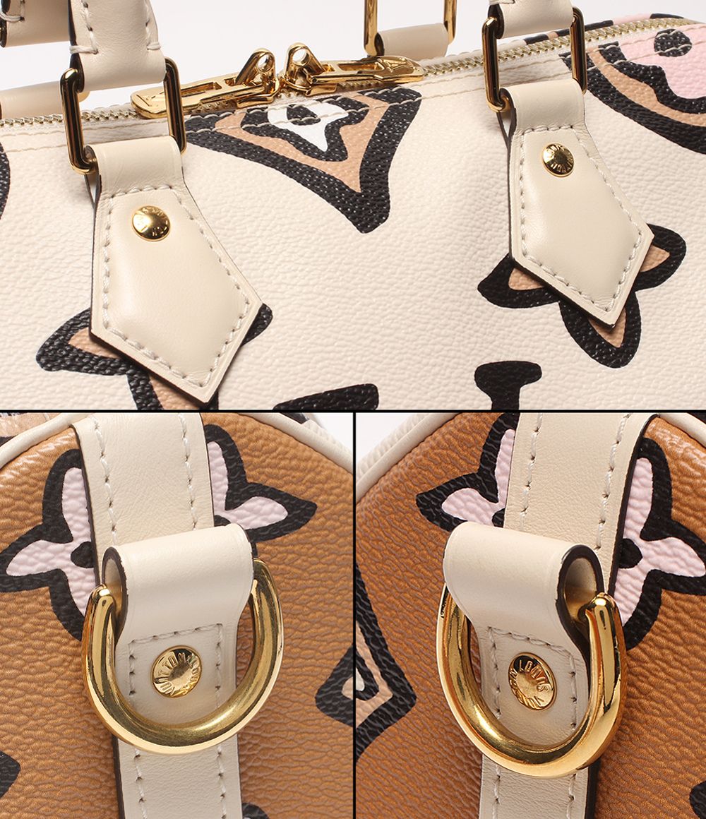 Louis Vuitton 2-Way Shoulder Bag Crossbody Wild at Heart Speedy Bandouliere 25 — view 8