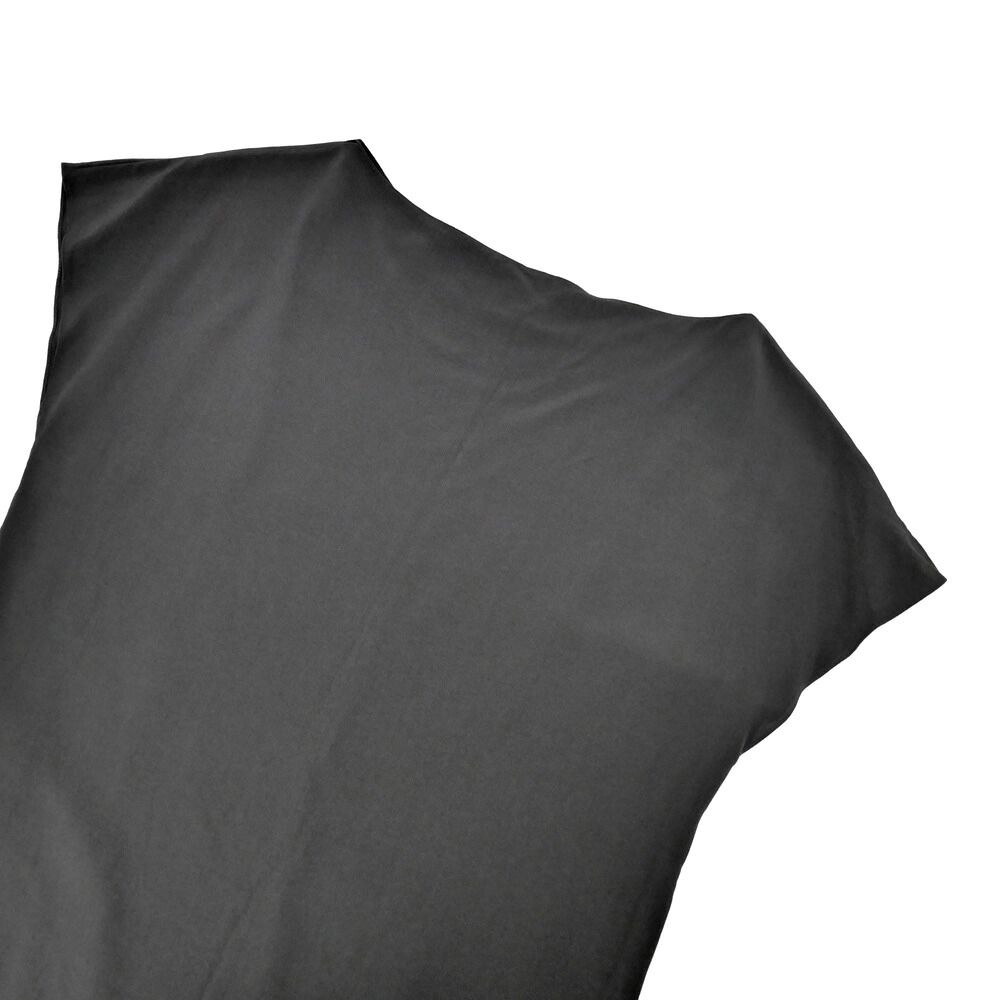 Hermes Top Gray Top Short Sleeve Silk 34 — view 8