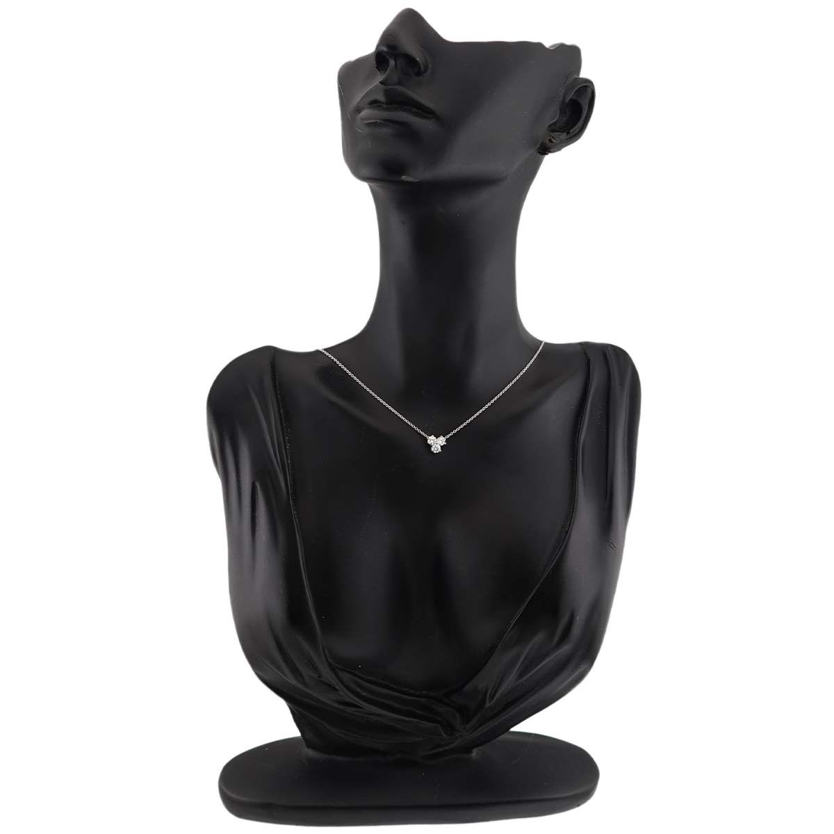 Tiffany & Co Aria Diamond Necklace 40 Platinum — view 7