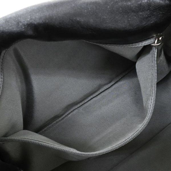 Chanel Chain Handbag Black — view 8