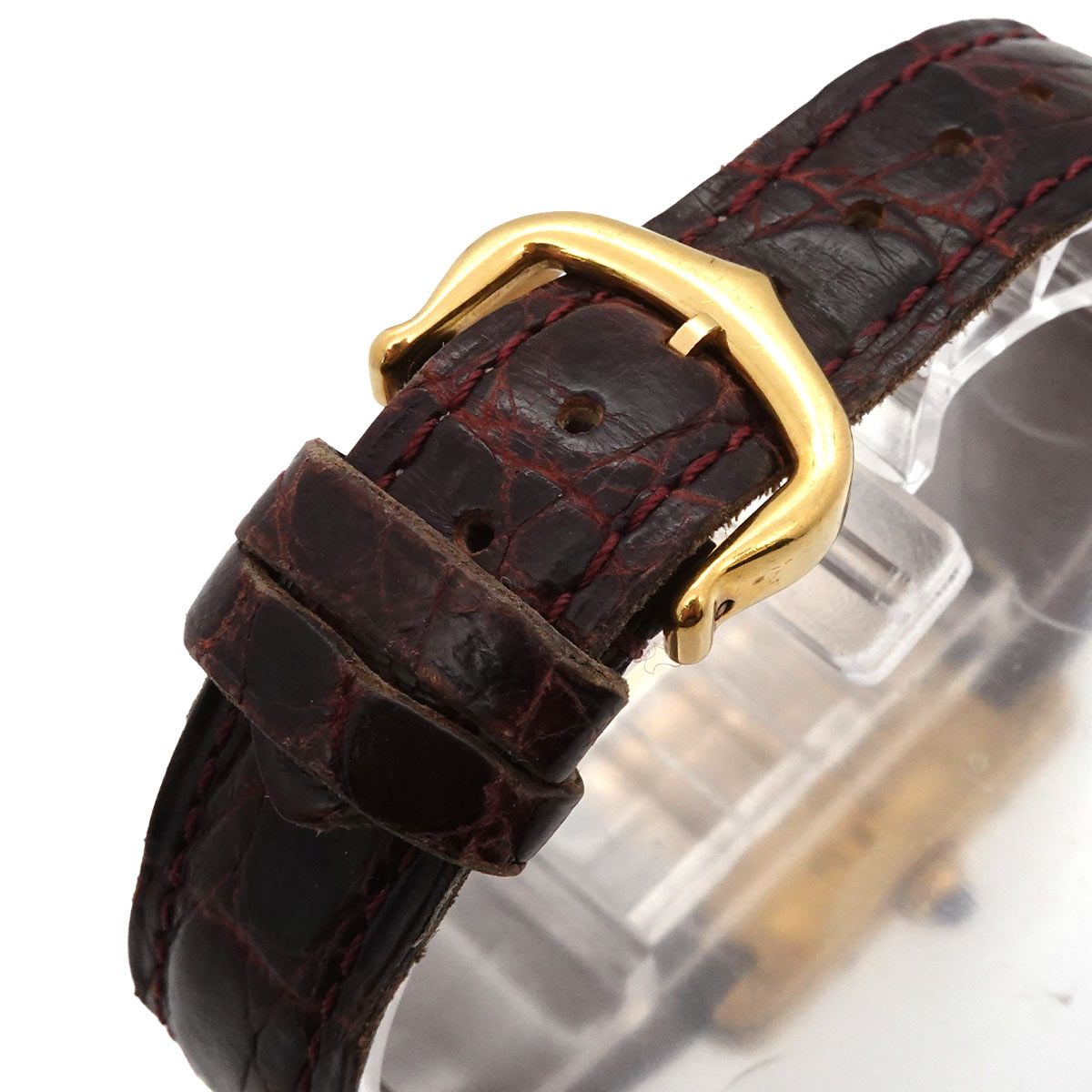 Cartier Must Tank SM Vermeil Vintage Watch 925 Sterling Silver Quartz — view 6