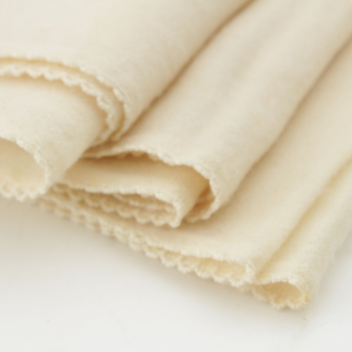 Chanel Cashmere Pearl CC Logo Large Scarf Shawl White — view 8