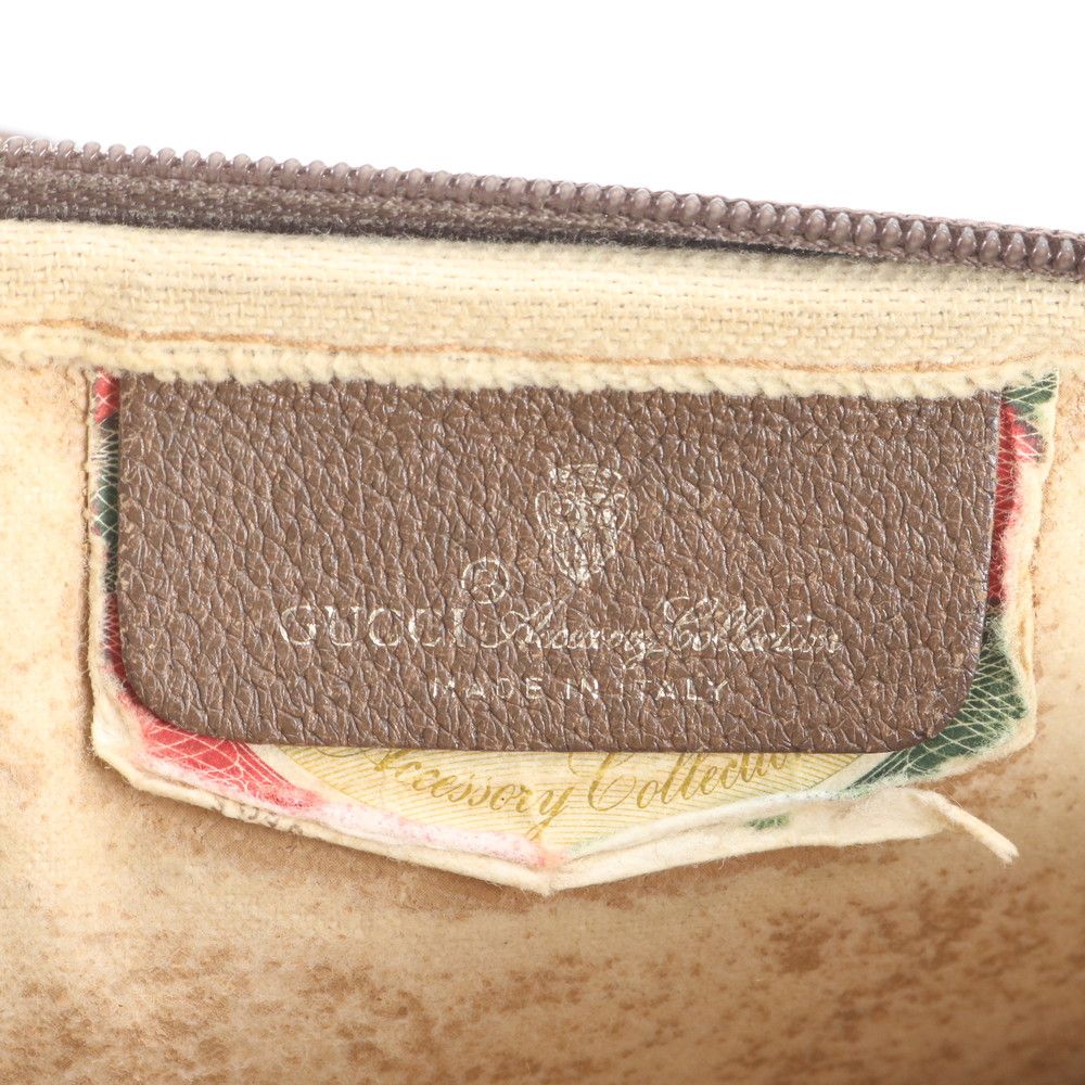 Gucci Vintage GG Supreme Leather Shoulder Bag Crossbody Hand — view 8