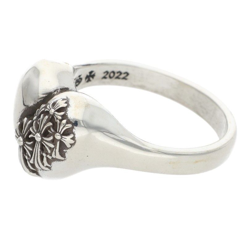 Chrome Hearts I P Heart Silver Ring — view 5