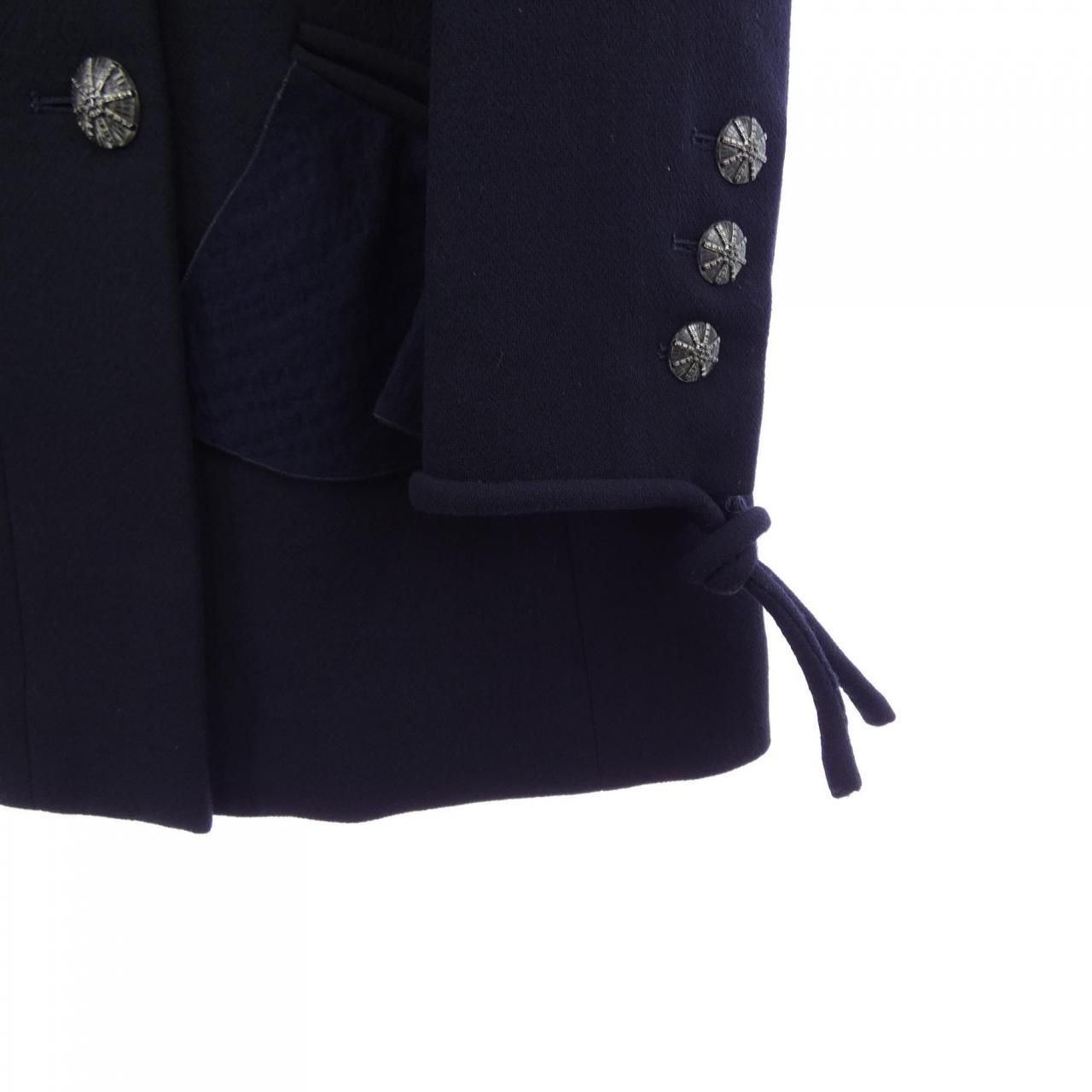 Chanel Coat Navy — view 7