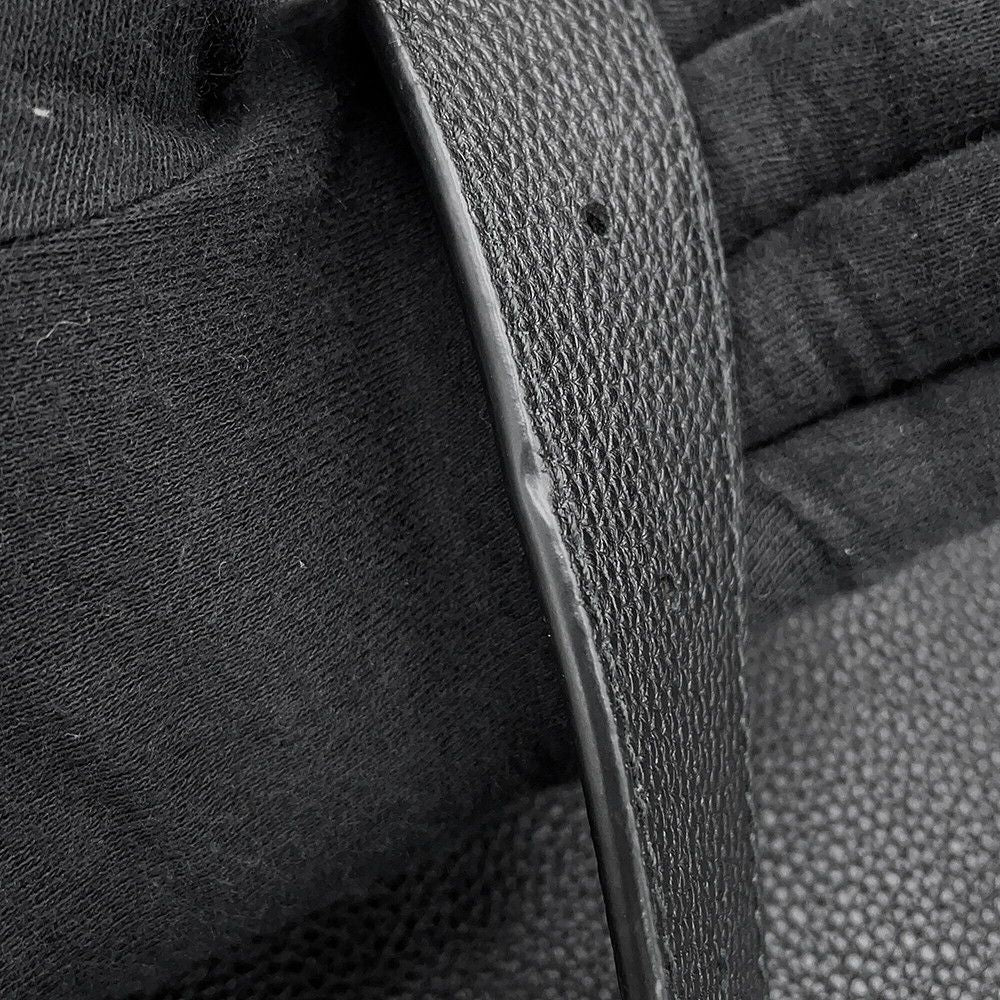 Balenciaga Shoulder Bag Credit Large Soft Grain Calf Leather Black — view 8
