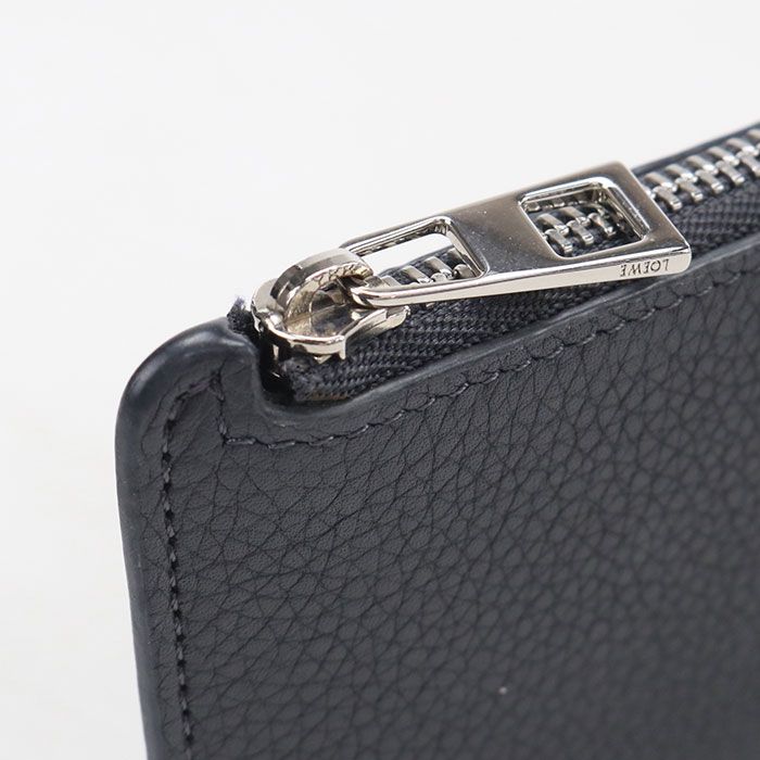 Loewe Fragment Case Coin Card Holder Anagram Purse Soft Grain Calfskin — view 5