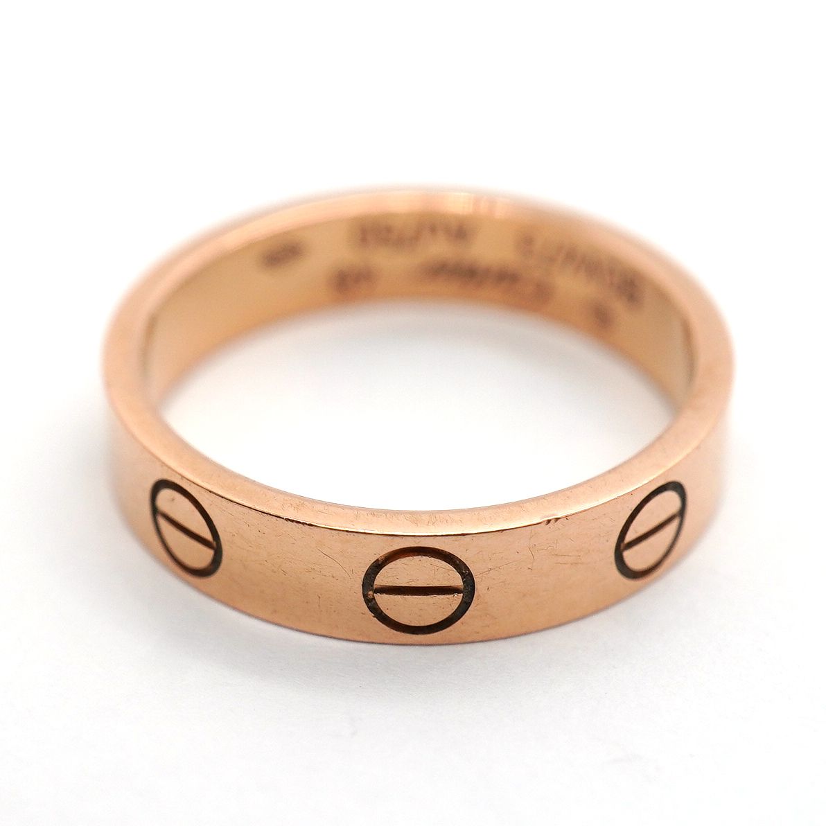 Cartier Ring Mini Love 18k Pink Gold — view 8
