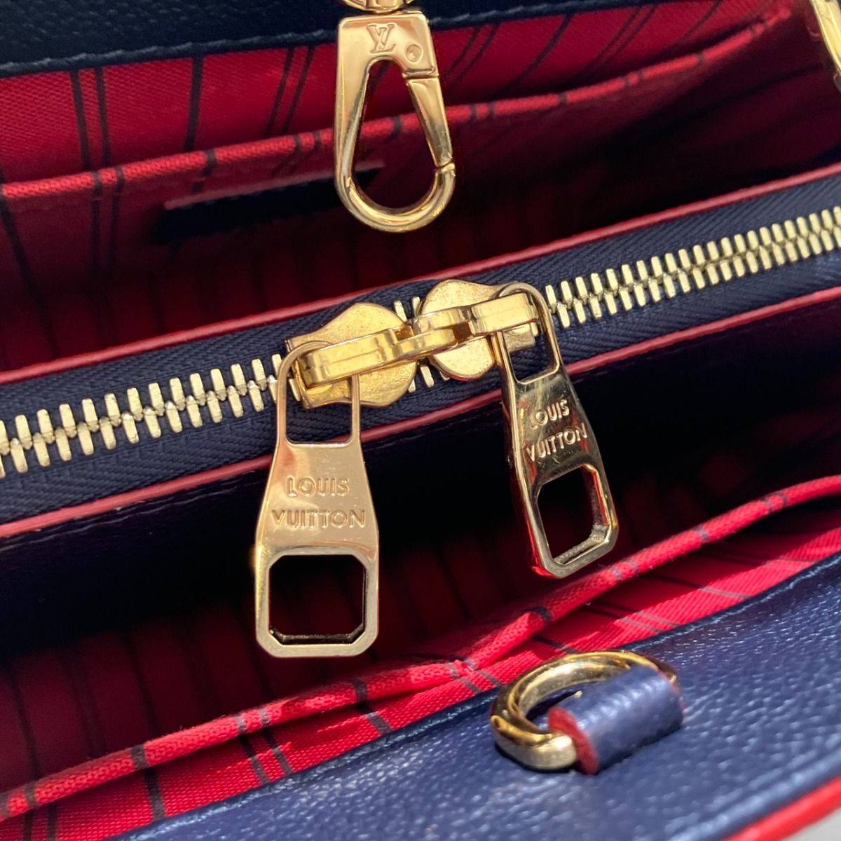 Louis Vuitton Montaigne BB Monogram Empreinte Handbag Leather — view 8