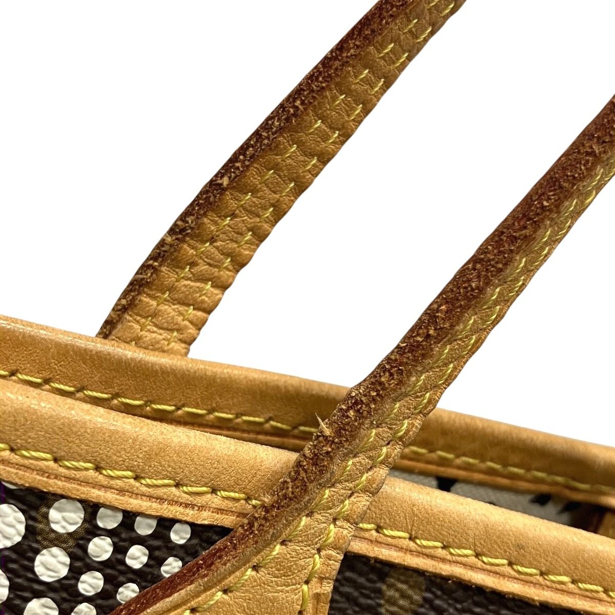 Louis Vuitton Yayoi Kusama Collaboration Neverfull MM Monogram Wave Tote Bag — view 8