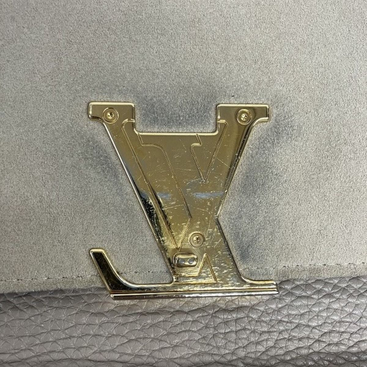 Louis Vuitton Volta Parnassea Handbag Taurillon Leather — view 8