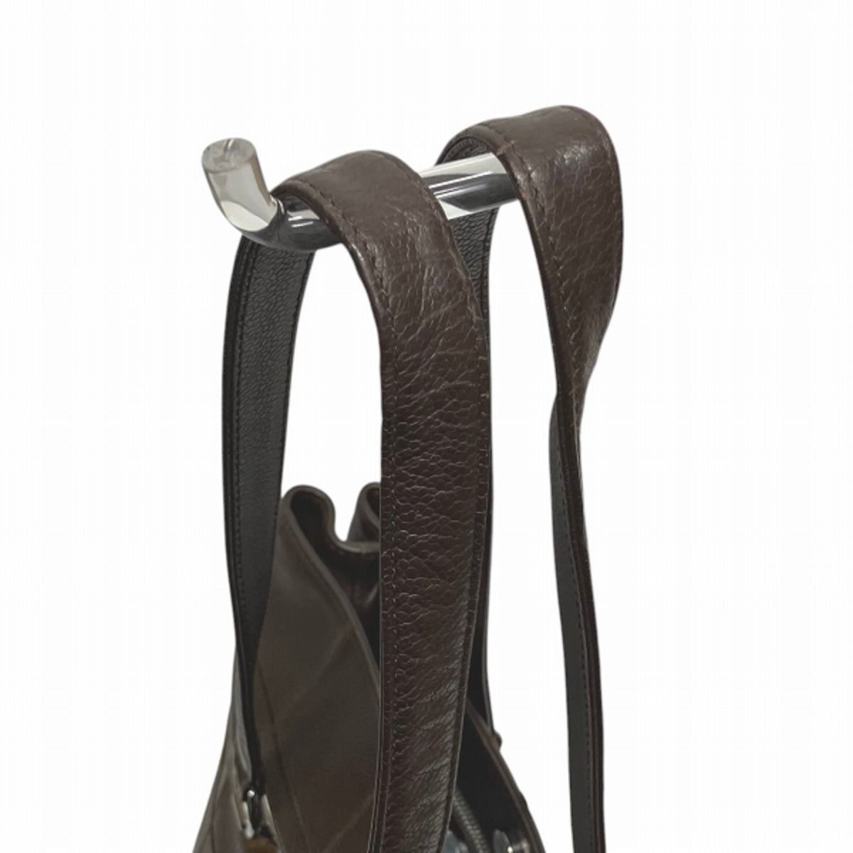 Chanel Choco Bar Tote Bag Caviar Leather — view 8