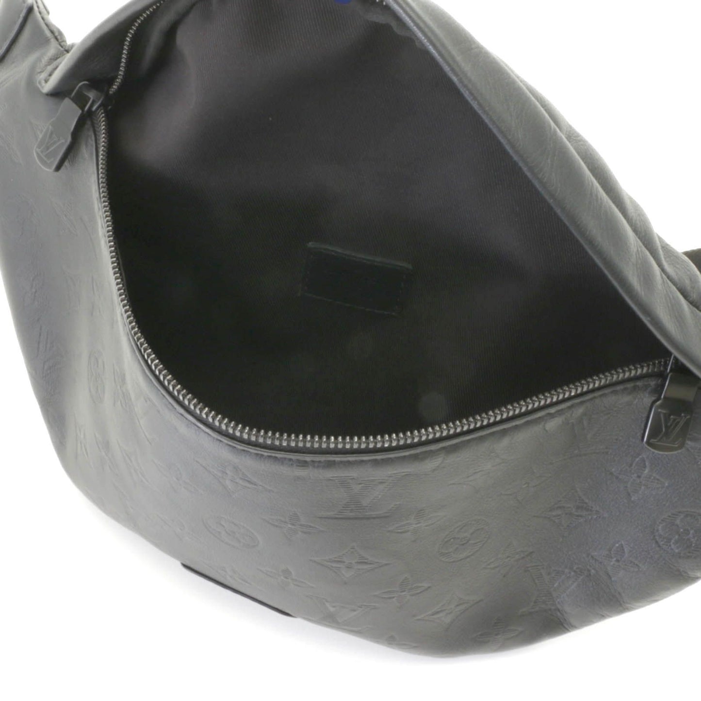 Louis Vuitton Discovery Bum Bag Monogram Shadow Noir Waist Canvas — view 8