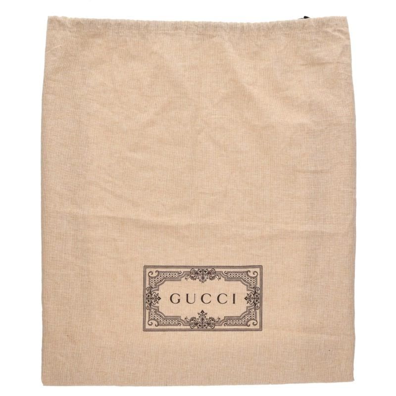 Gucci GG All Over Print Suede Boston Bag — view 5