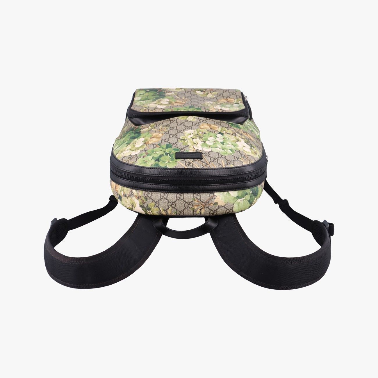 Gucci GG Blooms Beige Multi Leather Backpack — view 8