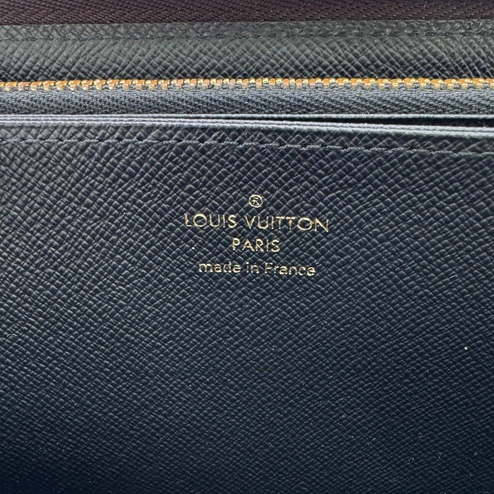 Louis Vuitton Zippy Wallet Giant Monogram Reverse Leather Brown — view 8
