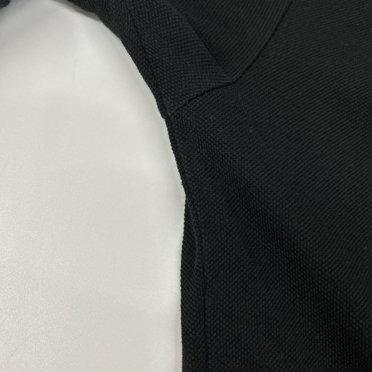 Dior Black Bee Pique Polo Shirt 46 — view 8