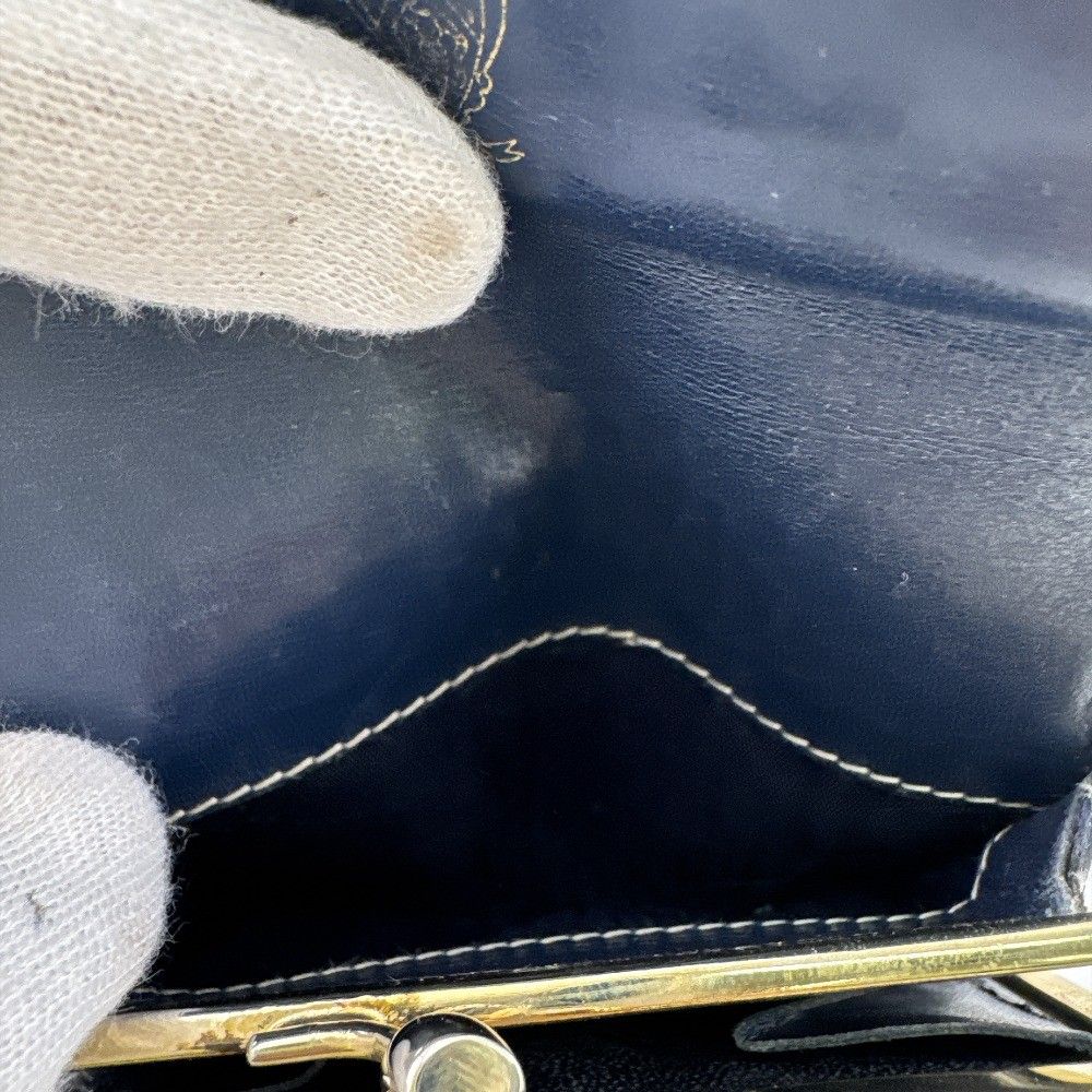 Gucci Micro GG Bifold Wallet Navy — view 8