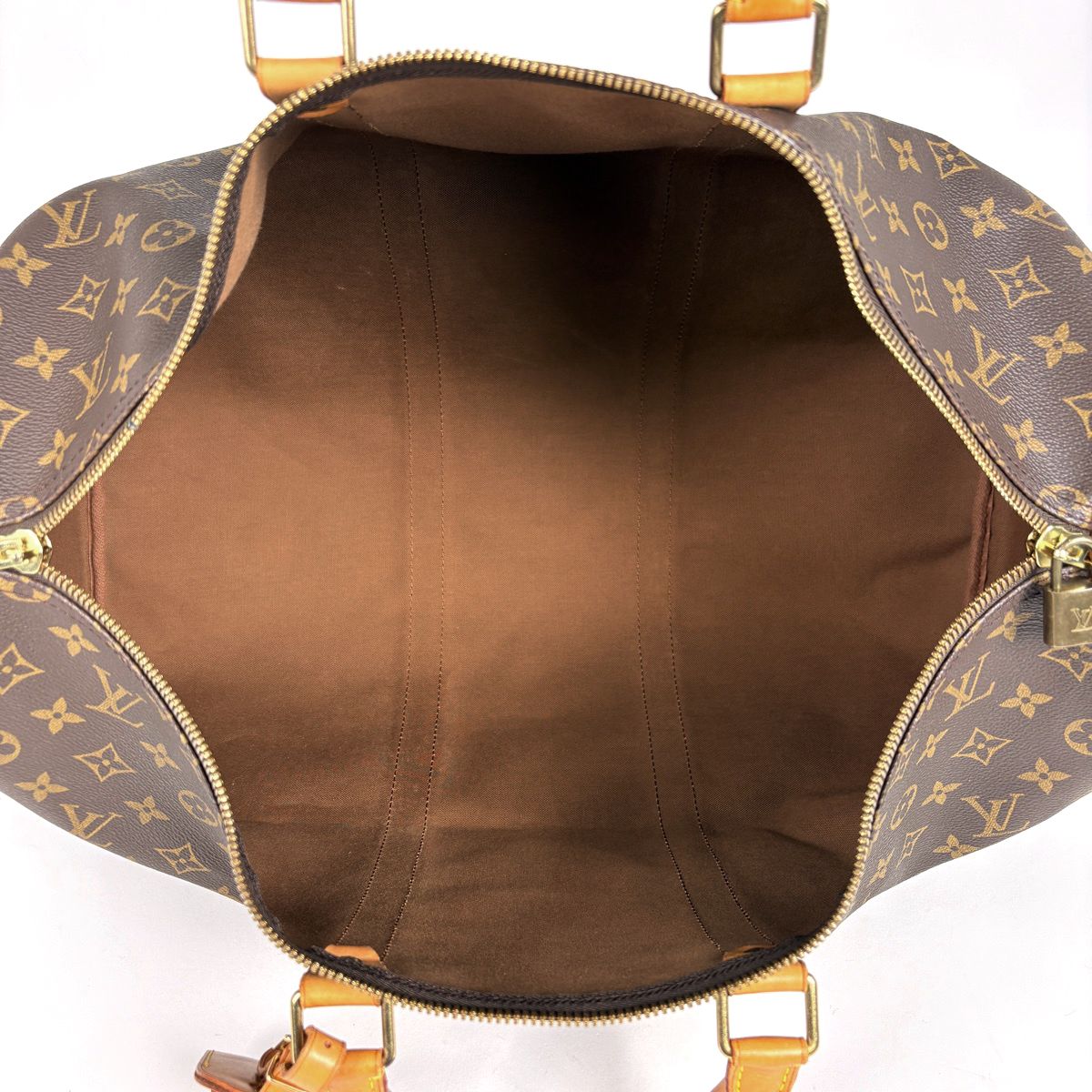 Louis Vuitton Keepall 50 Boston Bag Monogram Brown — view 7