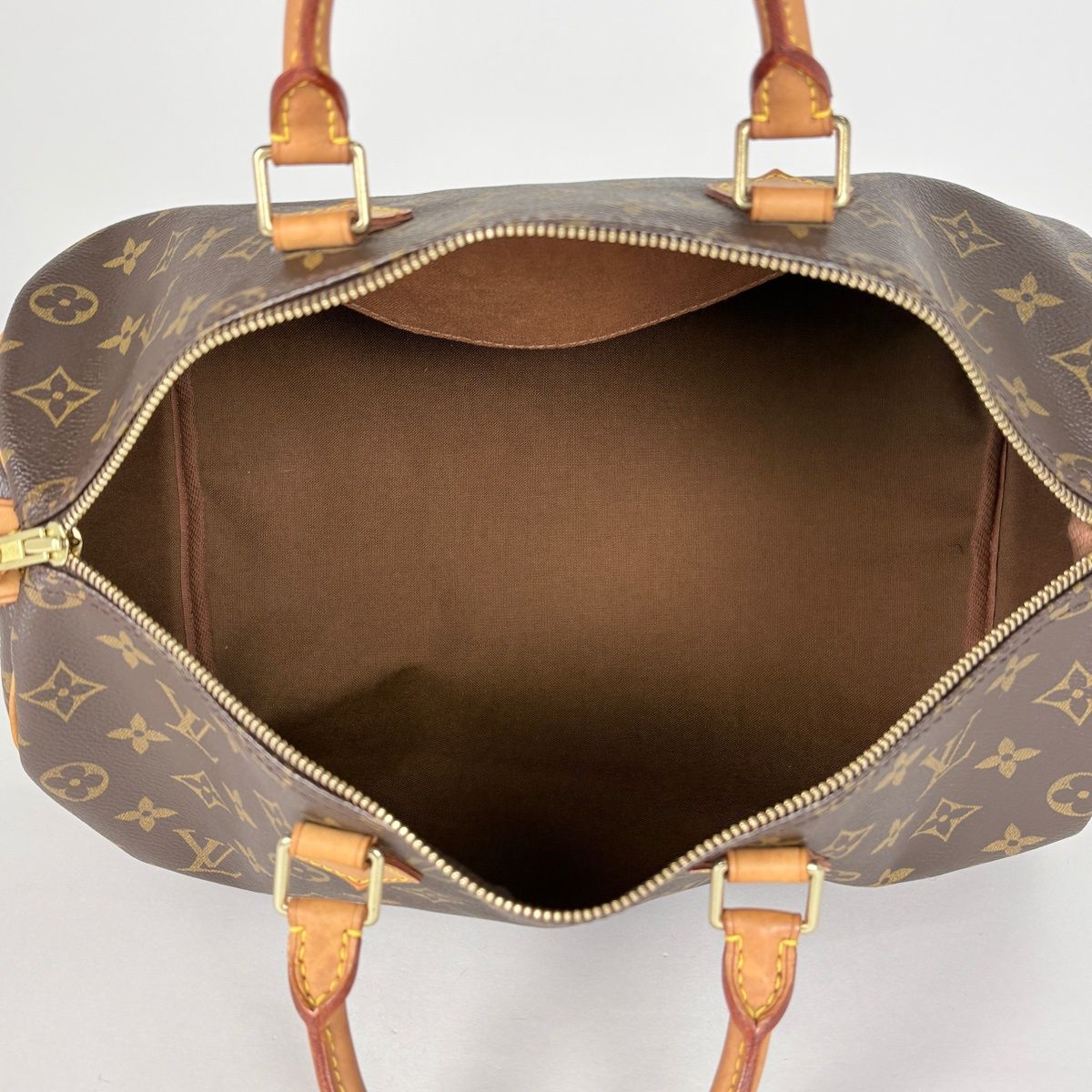 Louis Vuitton Speedy 35 Boston Bag Monogram Brown — view 7
