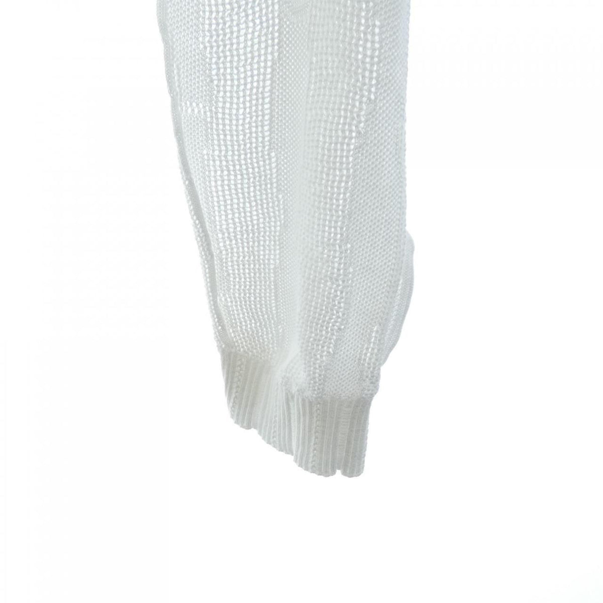 Chanel Knit Sweater White — view 6