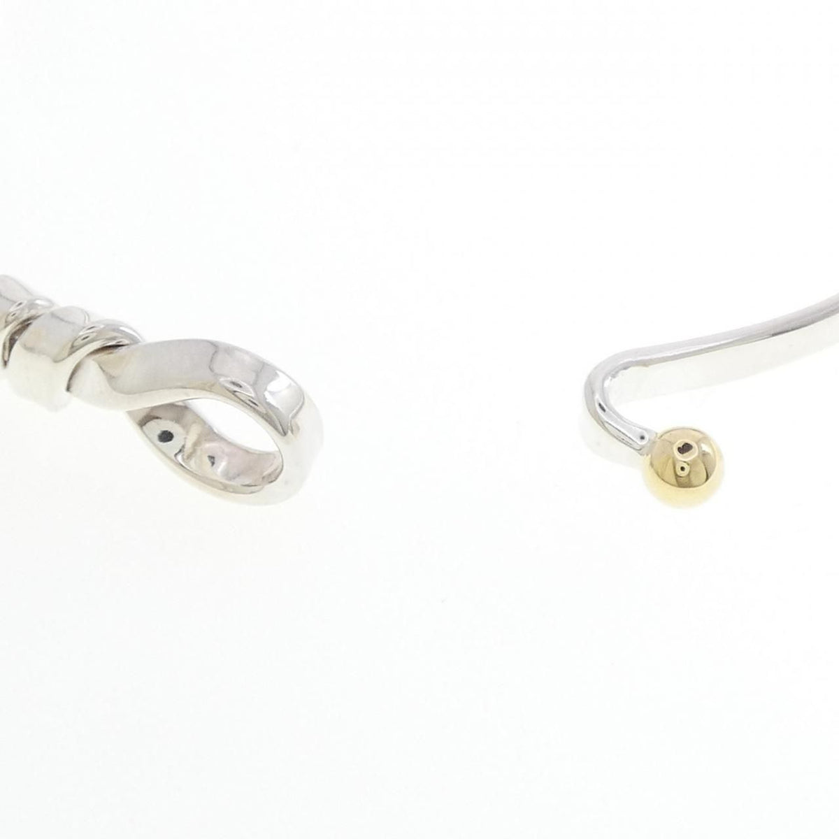 Tiffany & Co Vintage Hook & Eye Bangle Bracelet — view 3