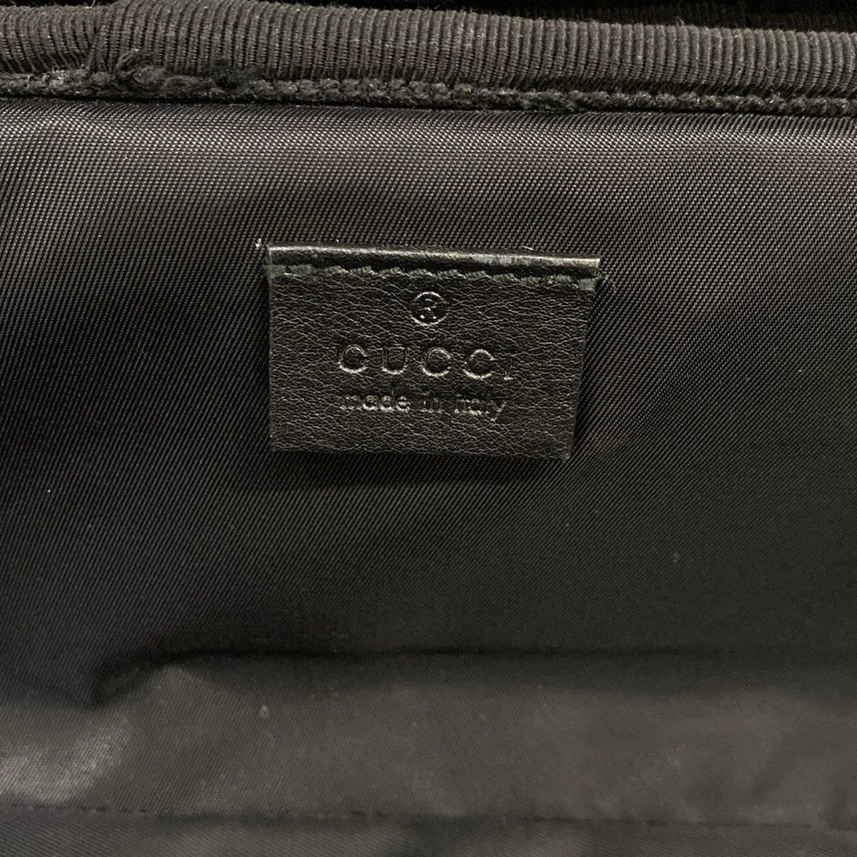 Gucci Travel Bag Imprime Black Diamond No Lock Leather — view 8