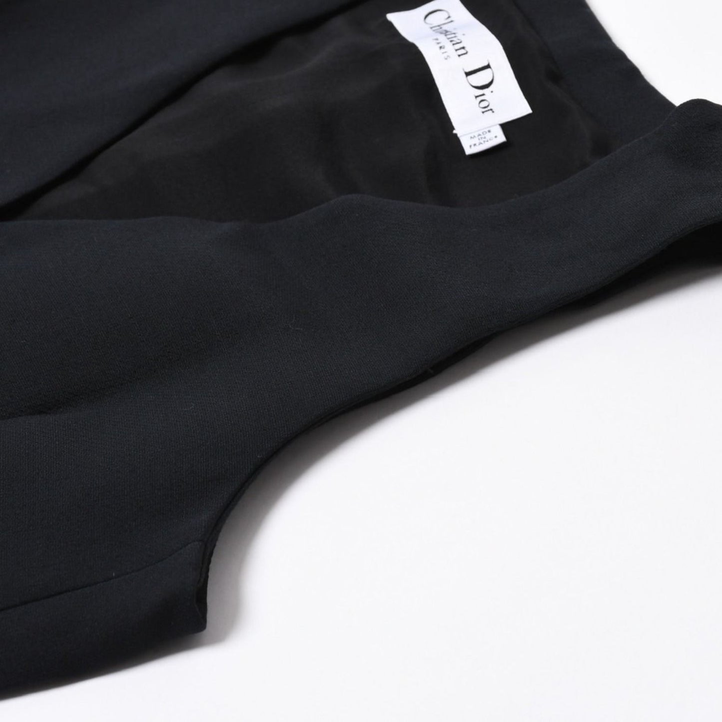 Dior Vest Wool Silk Black — view 8