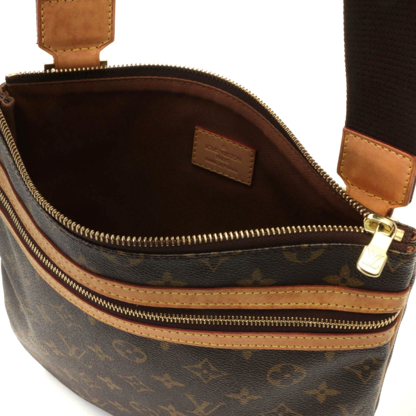 Louis Vuitton Pochette Bosphore Shoulder Bag Monogram Canvas Brown — view 8