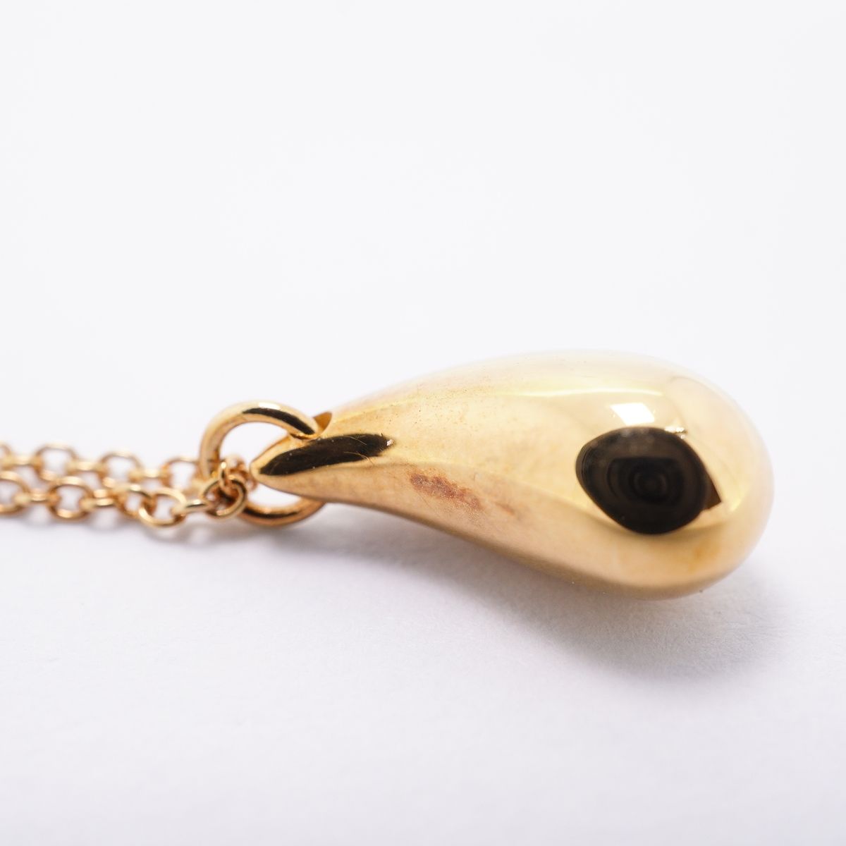 Tiffany & Co Necklace Teardrop 18k Yellow Gold — view 8