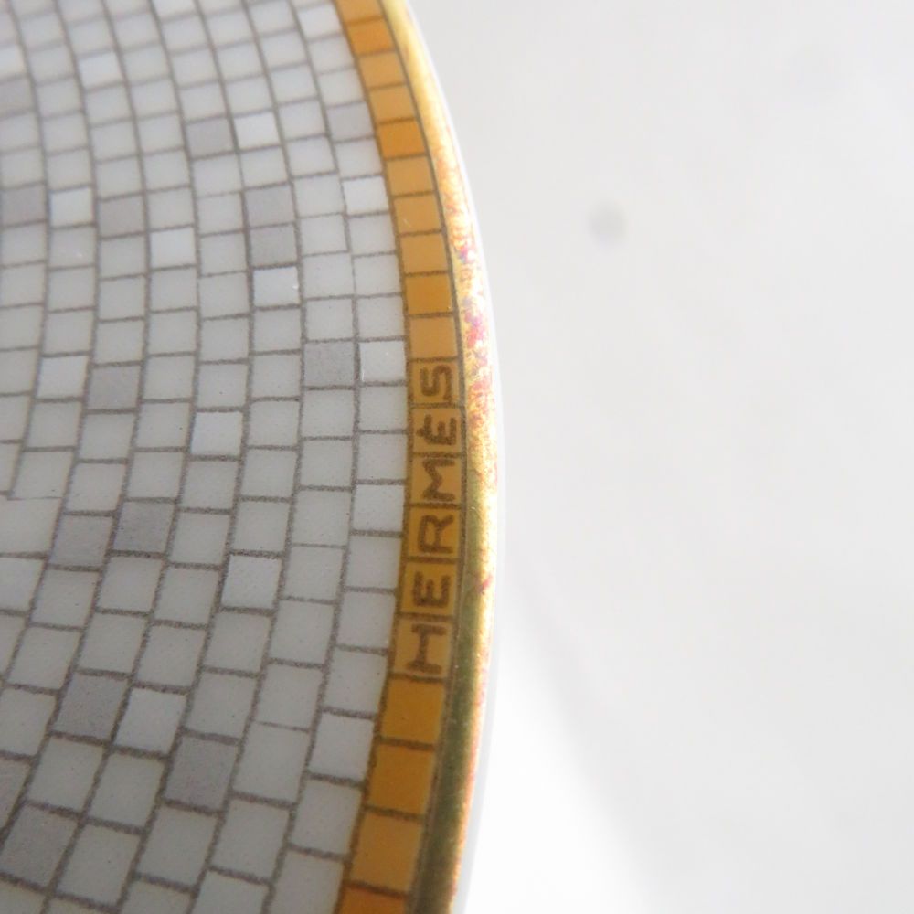 Hermes Un Mosaic 24 Coffee Cup & Saucer — view 8