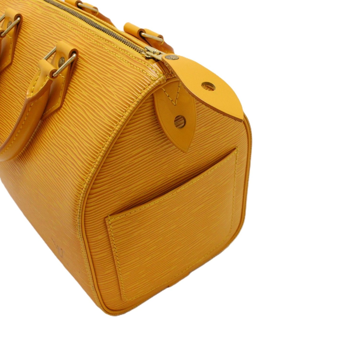 Louis Vuitton Speedy 25 Handbag Epi Leather Tassili Yellow — view 8