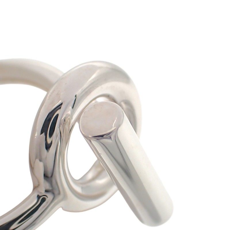 Hermes Echappee MM Chaine D'ancre Actual Ring 925 Sterling Silver Stamp — view 8
