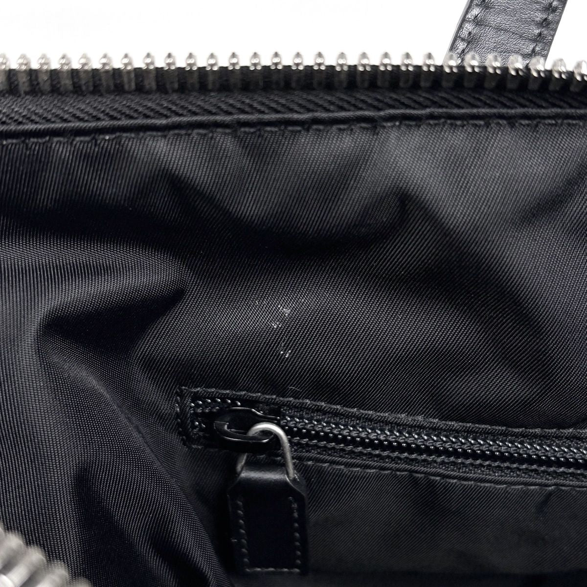 Gucci Tote Bag Sherry Line Web Canvas Black — view 8