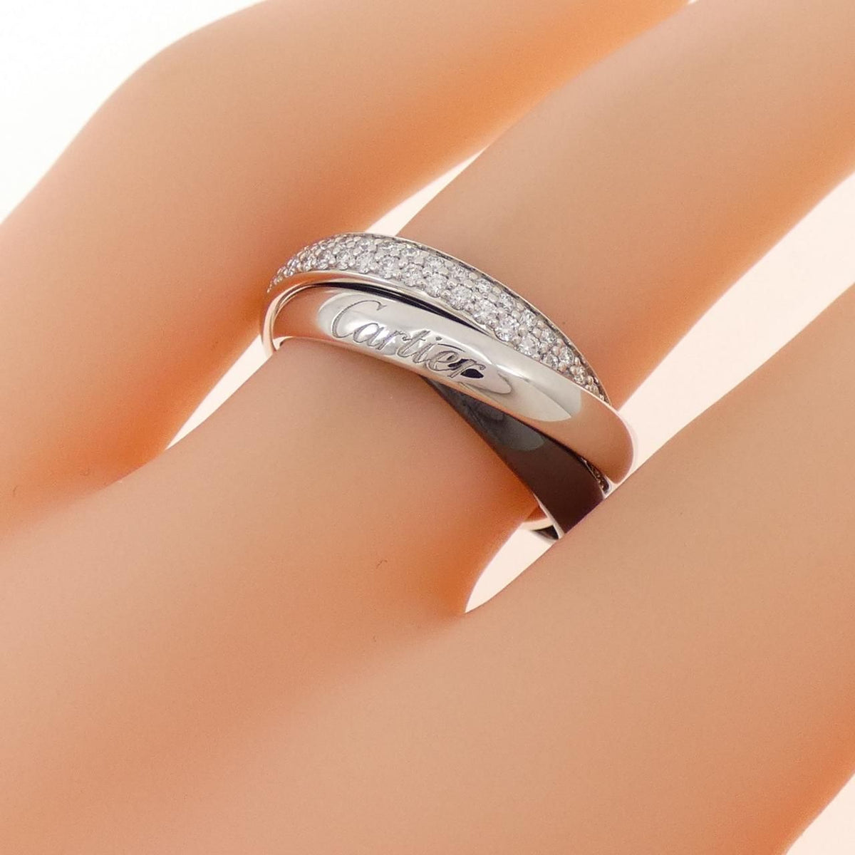 Cartier Trinity Black & White Small Ring — view 4