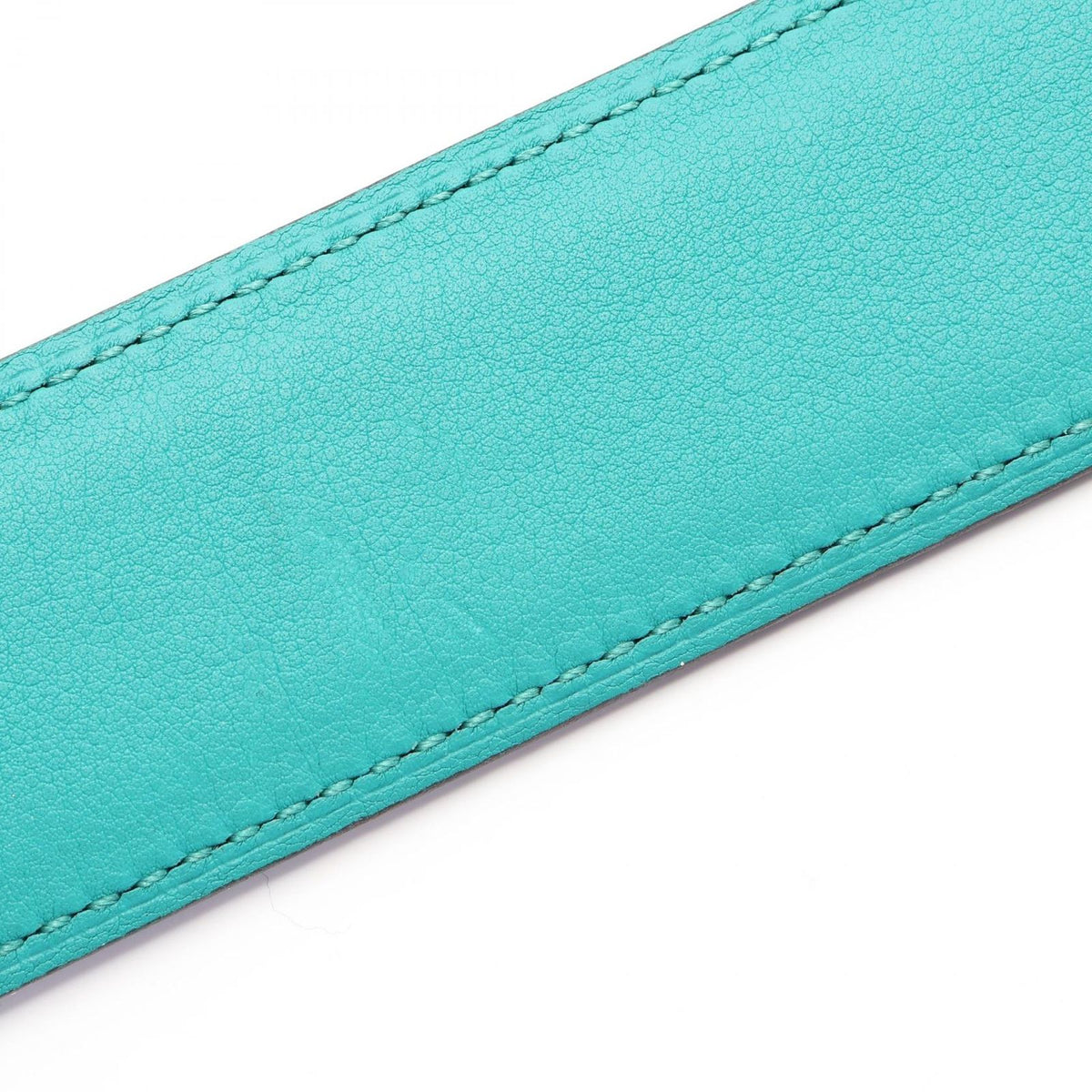 Hermes Belt Reversible Black Green Calfskin — view 7