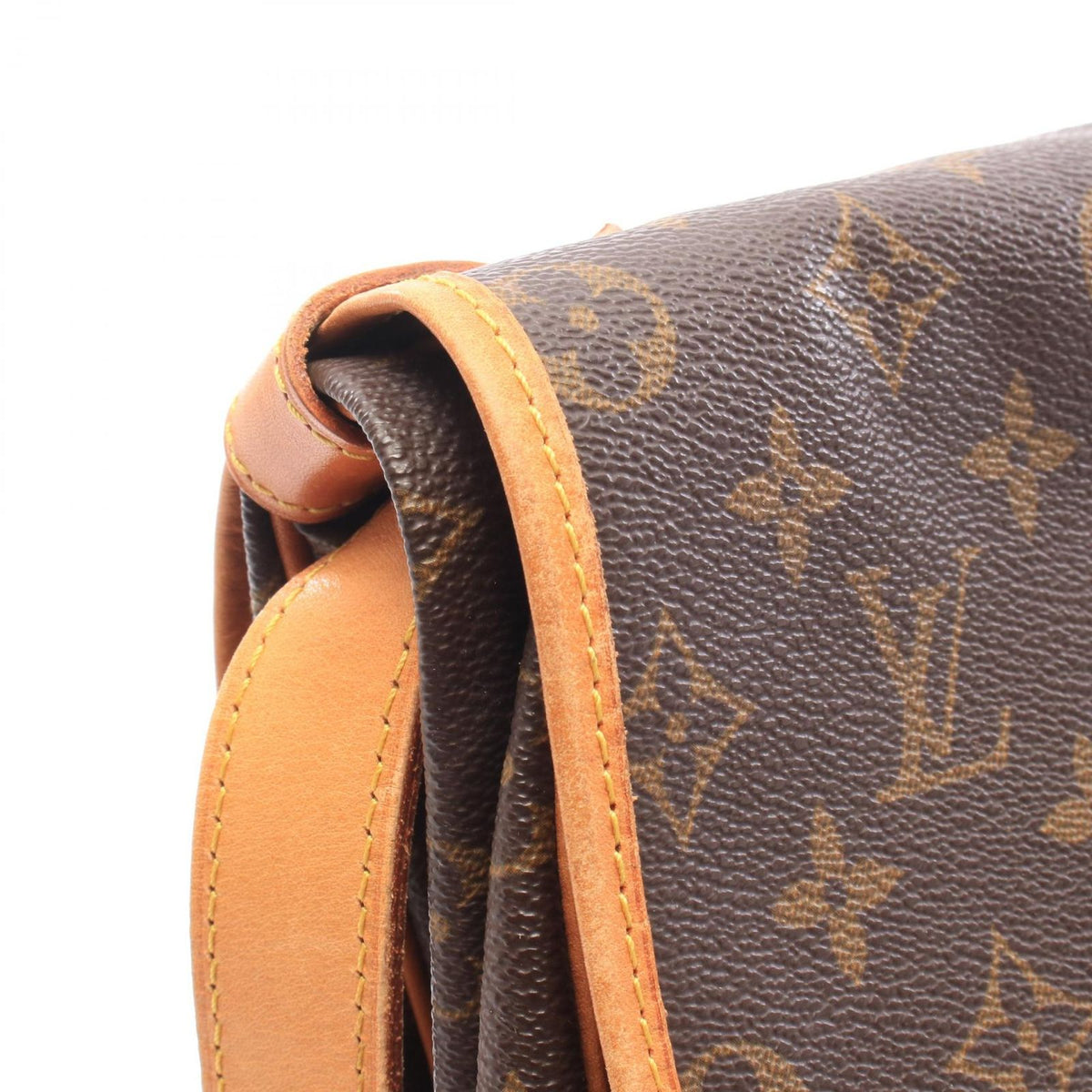 Louis Vuitton Shoulder Bag Saumur 35 Monogram Leather — view 8
