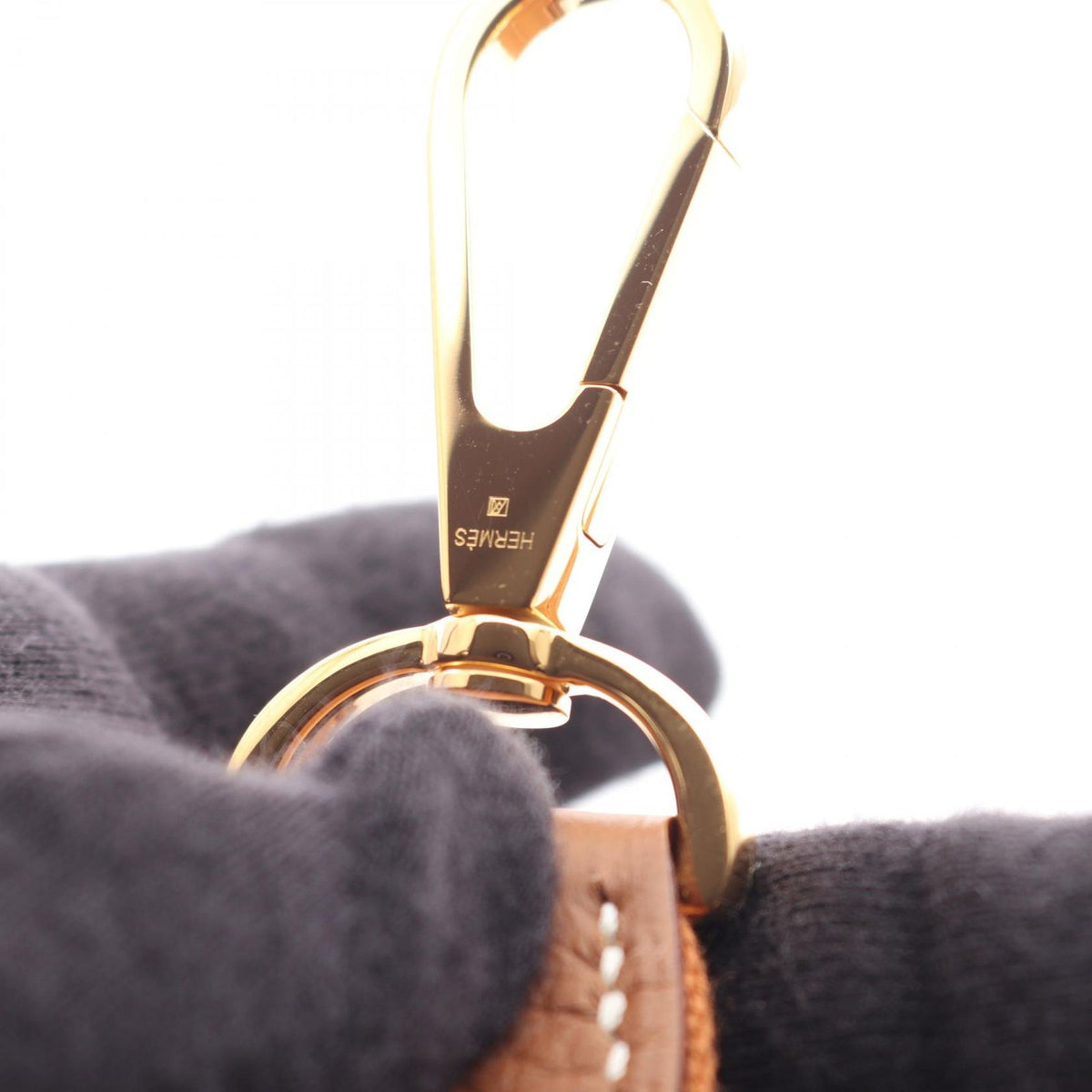 Hermes Shoulder Bag Evelyne 23 Gold — view 8