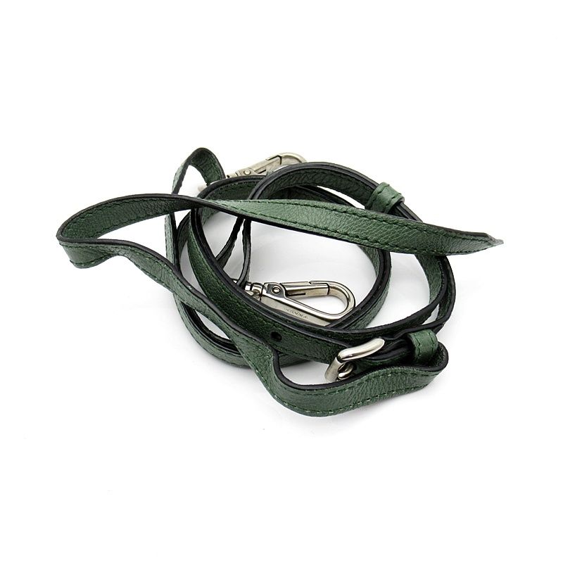 Prada Etiquette 2-Way Shoulder Bag Leather Green — view 8