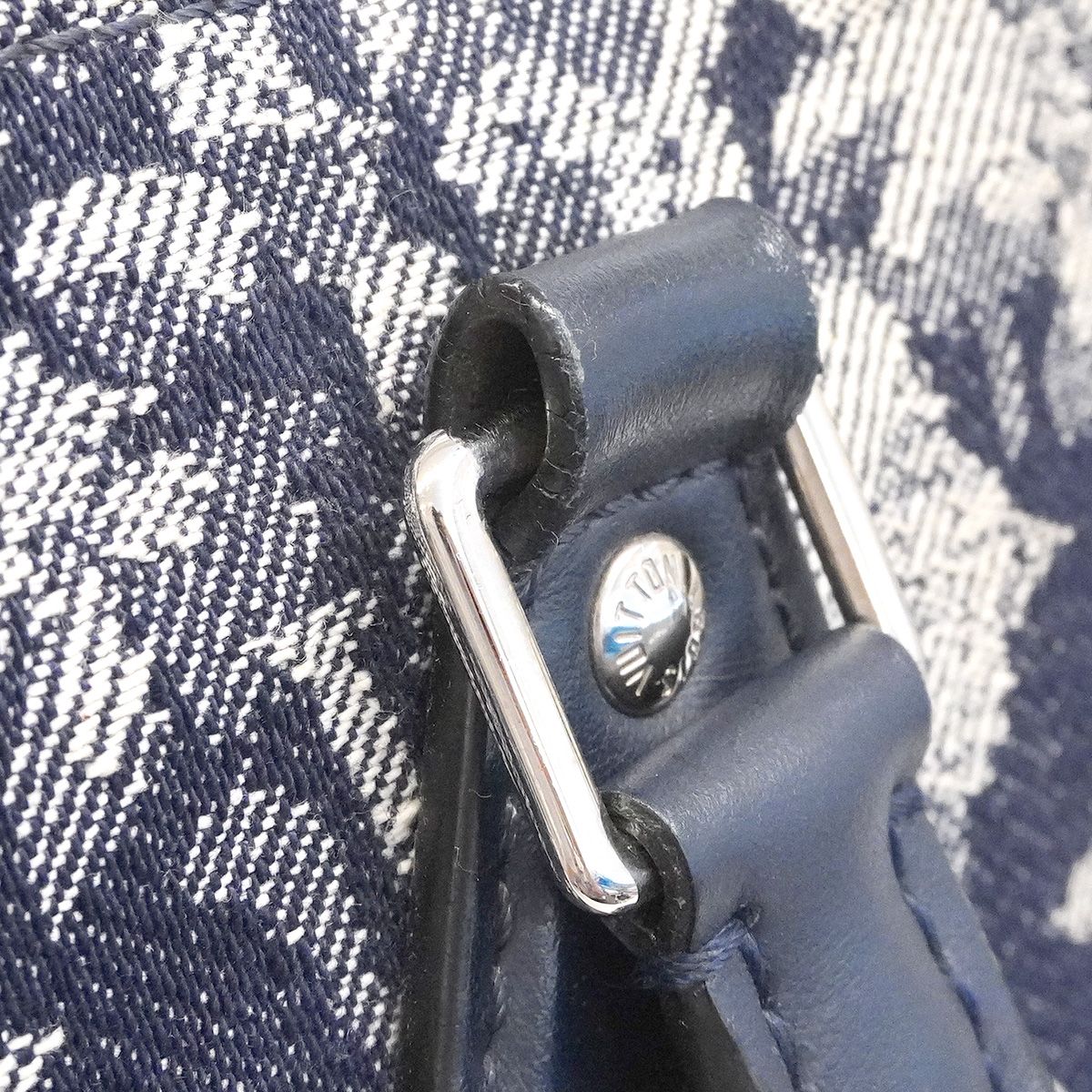 Louis Vuitton Tote Bag Monogram Tapestry Grand Sac Navy — view 8